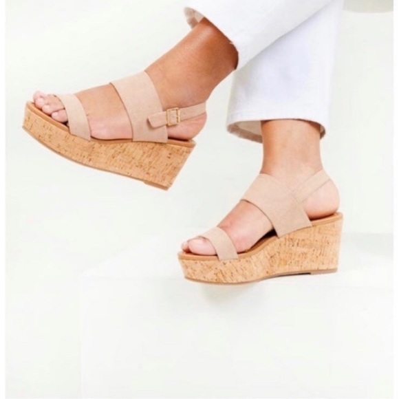ARULA Shoes - Arula “Caleb” Wedge Heels 8.5 Altar’d State